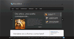 Desktop Screenshot of blackbirdblog.it